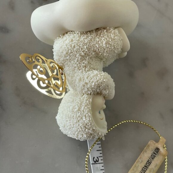 DEPARTMENT 56 Snowbabies Angelic Wishes Sitting Figurine Ornament IOB Vintage - Picture 7 of 16